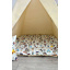 Вигвам с индейцами детская палатка домик Индейцы с мягким ковриком и подушкой бежевый Харків