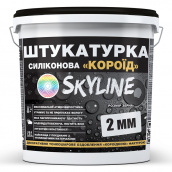 Штукатурка "Короїд" Skyline Силіконова, зерно 2 мм, 25 кг