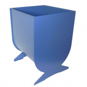 Урна мусорный бак для улицы Ferrum №5 Brilliant Blue (У05)