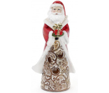Статуэтка Santa с подарком 25.5 см с LED-подсветкой Bona DP42599