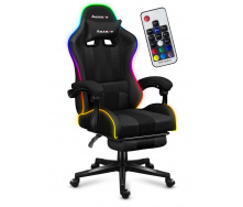 Комп'ютерне крісло Huzaro Force 4.7 RGB Black тканина