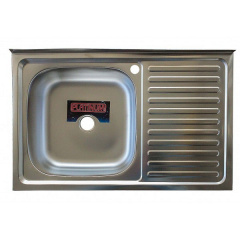 Кухонная мойка Platinum 8050 R Satin 0,4 мм (270204) Ровно
