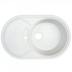 Кухонна мийка Platinum 7750 Білий (20940) Косів