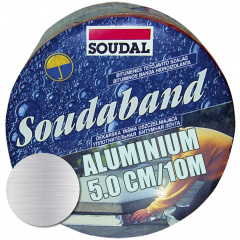 Лента битумная герметизирующая алюминиевая SOUDABAND 5.0см/10м Херсон