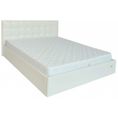 Ліжко двоспальне Richman Chester New Comfort 160 х 190 см Лаки White Білий Чернівці