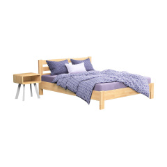 Ліжко дерев'яне Estella Рената Люкс 180х200 Бук натуральний Щит 2Л2.5 Кривий Ріг