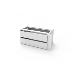 Ящик для шкафа купе L-Caiser Doros Белый 87,6х50х55 (40908004) Київ