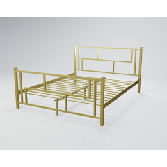 Ліжко двоспальне BNB AmisDesign 120x200 золотий Луцьк