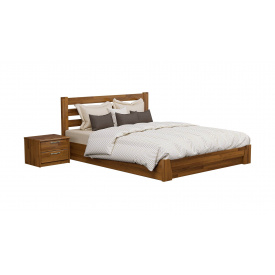 Ліжко дерев'яне Estella Селена 120х200 Світлий горіх Щит 2Л4