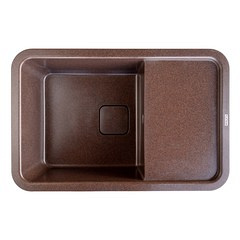 Кухонная Мойка Platinum Cube 7850 Карамель