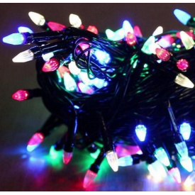 Гирлянда Gonchar Конус 100 LED черный провод 10 м Мульти (MR35779)