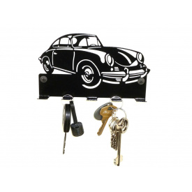 Вішалка для ключів ключниця Ferrum Ретро колір чорний (ВК001)
