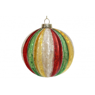 Елочный шар BonaDi 10 см Разноцветный (NY15-889)