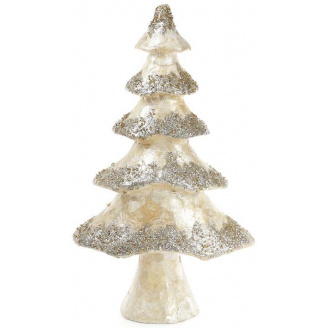 Декоративна новорічна ялинка Снігова красуня шампань Bona DP42762