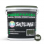 Краска резиновая суперэластичная сверхстойкая «РабберФлекс» SkyLine Хаки-олива RAL 6006 6 кг Вышгород