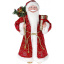 Декоративна статуетка Санта з подарунками 45см, червоний із золотистим Bona DP69498 Суми