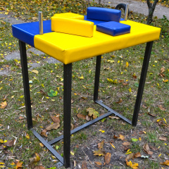 Стол для армрестлинга Троян Желто-синий 96х64х104 см Херсон
