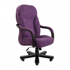Офисное кресло Буфорд Richman Вуд-Люкс фиолетовое в ткани