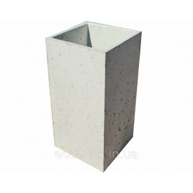 Кашпо бетонное для растений 400x400x800 мм