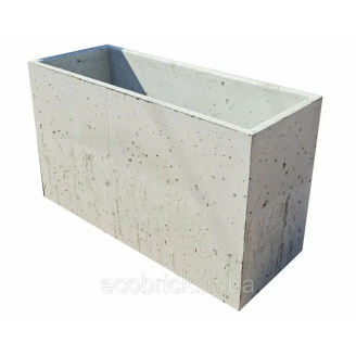 Кашпо бетонні для рослин 1100x400x600 ECOBRICK