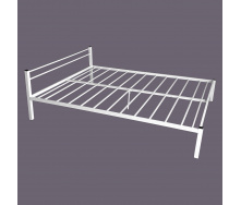 Ліжко двоспальне металеве Tobi sho Гармонія 200X160 білий
