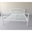 Кровать полуторная металлическая Tobi Sho CAROLA-2 200Х140 Белая Хмельницкий