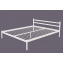 Ліжко двоспальне металеве Метакам COMFORT-1 200x160 Білий Чернівці