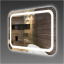 Дзеркало настінне Екватор з фоновим LED підсвічуванням DR-45 800х600х30 Вараш