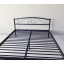 Ліжко двоспальне металеве Tobi Sho CAROLA-1 190Х180 Чорне Вінниця