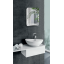 Шафка дзеркальна "Економ" для ванної кімнати Tobi Sho ТS-30 450х650х130 мм Хуст