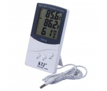 Цифровой термометр гигрометр TA 318 + выносной датчик температуры.