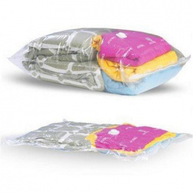 Вакуумный пакет для одежды MHZ 60х80 см Прозрачный (003735)