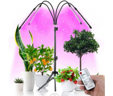 Светодиодная фитолампа GrowLight cо штативом для выращивания комнатных растений Full Spectrum (20201202)
