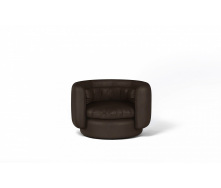 Мягкое кресло JecksonLoft Арм Эко-кожа Темно-коричневый 0206