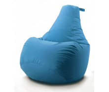 Кресло мешок груша Beans Bag Оксфорд Стронг 65 х 85 см Голубой (hub_b1ai0a)