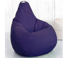 Кресло мешок груша Beans Bag Оксфорд Стронг 100 х 140 см Темно-Синий (hub_o3duoi)