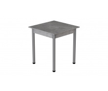 Стол кухонный Ferrum-decor Агата 75x80x80 Серый ДСП Бетон 16мм (AGA0049)