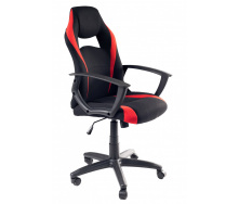 Офисное кресло руководителя BNB StartDesign Tilt Черно-красный