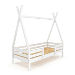 Деревянная кровать для подростка SportBaby Вигвам белая 190х80 см Ладан