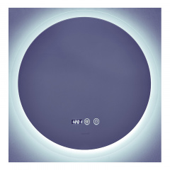 Зеркало Mixxus Plain MC10-60 (часы, LED-подсветка, антизапотевание) (MI6013) Запоріжжя