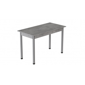 Стол кухонный Ferrum-decor Бенита 75x120x70 Серый ДСП Бетон 16мм (BEN0056)