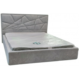 Кровать BNB Trinidad Comfort 120 х 190 см Simple С подъемным механизмом и нишей для белья Серый