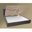 Кровать BNB Littorio Premium 120 х 190 см Simple С дополнительной цельносварной рамой Коричневый Гайсин
