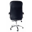 Офисное кресло руководителя BNB LamboDesign хром Anyfix Экокожа Черный Запоріжжя