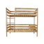 Двухъярусная деревянная кровать для подростка с ящиками Sportbaby 190х80 см лакированная babyson 4 Винница