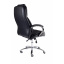 Офисное кресло руководителя BNB TeslaDesign хром Anyfix Экокожа Черный Черкассы