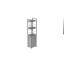 Этажерка 3/34 Ferrum-decor Серии Конект с тумбой 144x34x28 Серый ДСП Бетон (FD1020) Черкассы