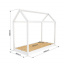 Деревянная кровать для подростка SportBaby Домик белая 190х80 см Ровно
