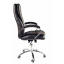 Офисное кресло руководителя BNB ValenciaDesign хром Anyfix Экокожа Темно-коричневый Ровно