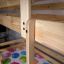 Двухъярусная деревянная кровать для подростка Sportbaby 190х80 см лакированная babyson 3 Ладан